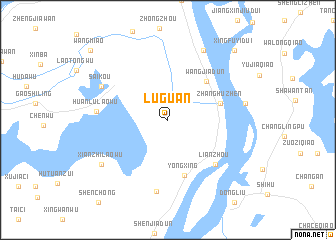 map of Luguan