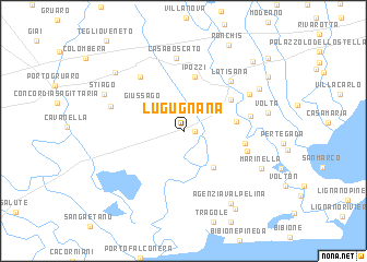 map of Lugugnana