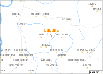 map of Luguré