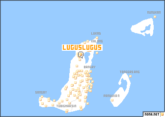 map of Lugus Lugus