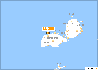 map of Lugus