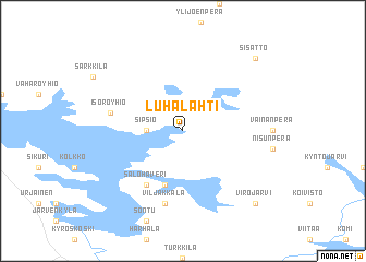 Luhalahti (finland) Map - Nona.net