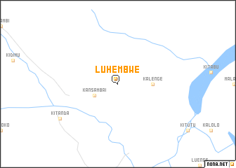 map of Luhembwe