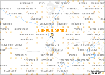 map of Luhe-Wildenau