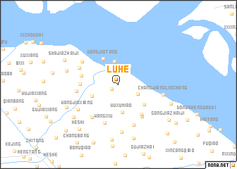 map of Luhe