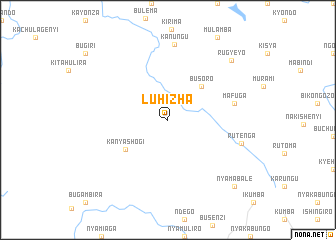 map of Luhizha