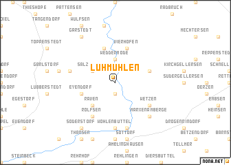 map of Luhmühlen