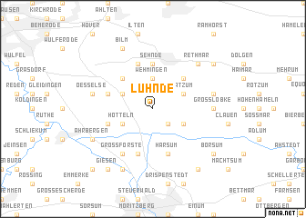 map of Lühnde