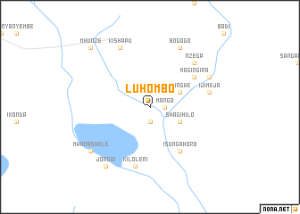 map of Luhombo