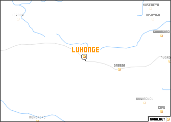 map of Luhonge