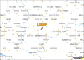 map of Luhov