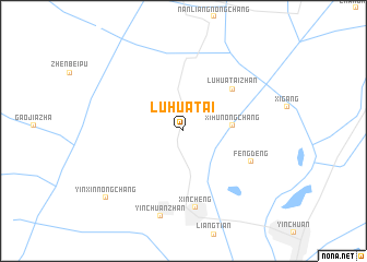 map of Luhuatai