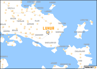 map of Luhua