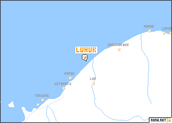 map of Luhuk