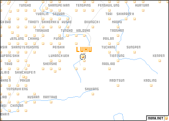 map of Lu-hu