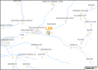 map of Luh