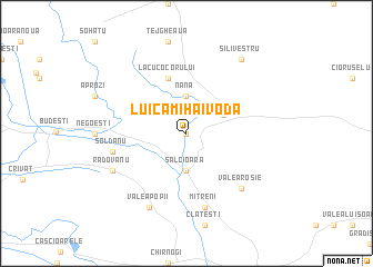 map of Luica Mihai Vodă