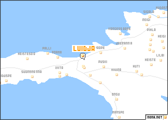 map of Luidja