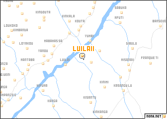 map of Luila II