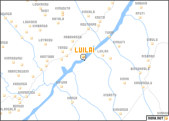 map of Luila I
