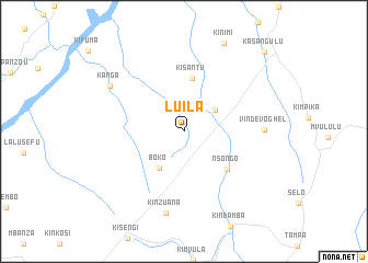 map of Luila