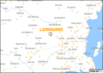 map of Luinasupan