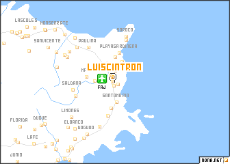 map of Luis Cintron