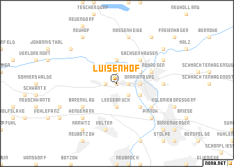 map of Luisenhof