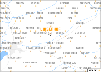 map of Luisenhof