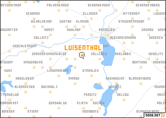 map of Luisenthal