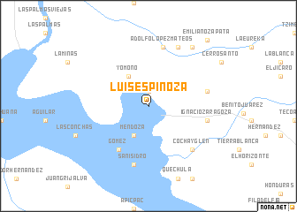 map of Luis Espinoza