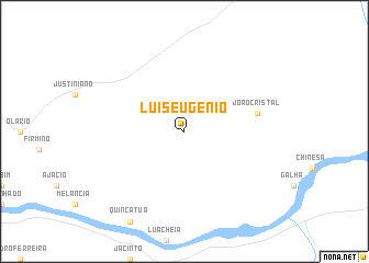 map of Luís Eugênio