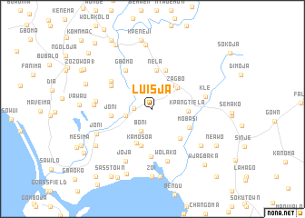 map of Luisja