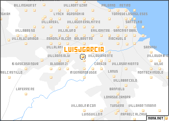 map of Luis J. García