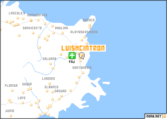 map of Luis M. Cintron