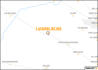 map of Luis Palacios