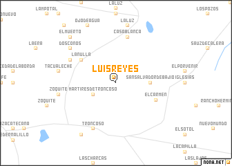 map of Luis Reyes