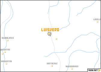 map of Luis Vero