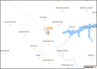 map of Luís