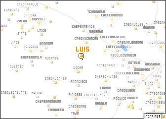 map of Luis