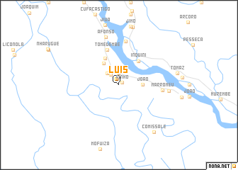 map of Luís