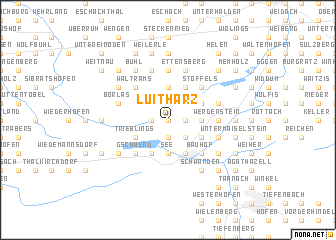 map of Luitharz