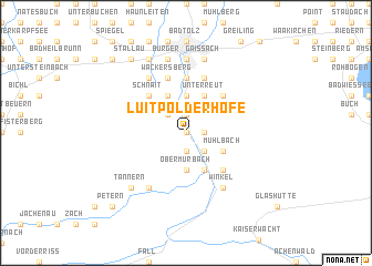 map of Luitpolderhöfe