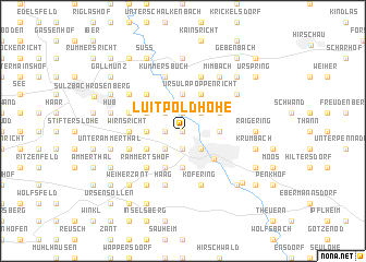 map of Luitpoldhöhe