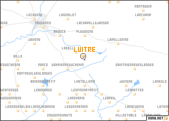 map of Luitré