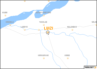 map of Luizi