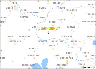 map of Lüjiadawu