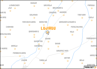 map of Lujiadu