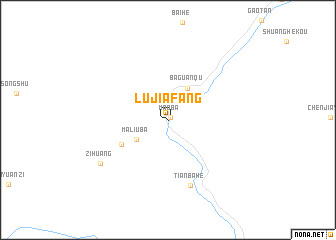 map of Lujiafang