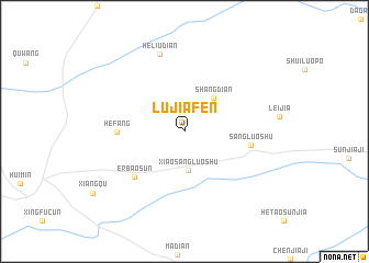 map of Lujiafen